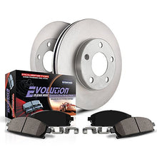 Power Stop KOE6503 Autospecialty Front Replacement Brake Kit-OE Brake Rotors & Ceramic Brake Pads