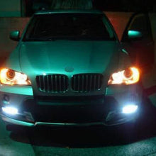 iJDMTOY 7-Inch Xenon White Universal Fit High Power COB Continuous Lighting LED Daytime Running Lights (DRL Lamps)