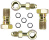 Banjo Brake Fitting Kit, 3/8-24 to -4 AN