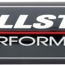 Allstar ALL40246 Black 12" Long x 2" Diameter Anodized Aluminum -12 AN Inlet/Outlet Inline Fuel Filter Housing