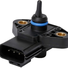 QUNSUN Ford Fuel Injection Pressure Sensor Replace 3F2Z9-G756-AC/3F2E-9G756-AD, for Ford F-150, F-250 Super Duty, Focus, Explorer, Escape, Mustang, E-series, Lincoln, Mercury(Upgraded)