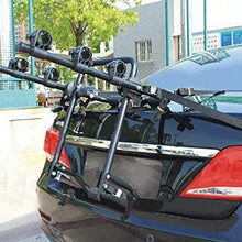 Wotefusi Car SUV New Steel 3 Bikes Bicycles Cycle Rear Trunk Holding Rack Mount Hitch Carrier Foldable