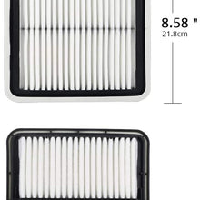 JDMON Compatible with Engine Panel Air Filter Subaru Impreza (2008-2016),Legacy (2008-2016), Outback (2005-2016), wrx,(2009-2016) Forester (2015-2016),Tribeca (2008-2014) (CA9997)