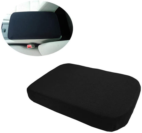 Car Console Covers Plus Made in USA Neoprene Center Armrest Console Cover Designed to fit Toyota 4Runner 2014-2020 Black