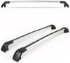 Lequer Cross Bars Crossbars Fits for Jaguar F-PACE 2016 2017 218 2019 2020 Baggage Carrier Luggage Roof Rack Rail Lockable Adjustable Silver
