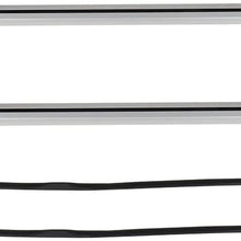 ANGLEWIDE Roof Rack Crossbars Aluminum Cargo Rack Fit For 2014-2018 For Jeep Cherokee Rooftop Cross Bars Top Rail Carries Luggage Carrier - Max Load 150LBS,