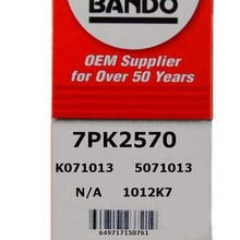 ban.do 7PK1700 OEM Quality Serpentine Belt (7PK2570)