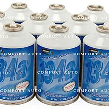 Johnsen's R-134a HFC 134A Automotive A/C Refrigerant Case of Self Sealing 12oz cans (Pack of 12) Made in USA