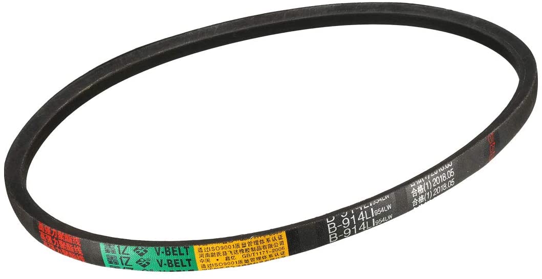 uxcell B-914/B36 Drive V-Belt Inner Girth 36-inch Industrial Power Rubber Transmission Belt