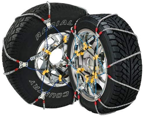 Security Chain Company SZ131 Super Z6 Cable Tire Chain for Passenger Cars, Pickups, and SUVs - Set of 2