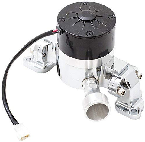 Top Street Performance HC8030CChrome Finish Aluminum Electric Water Pump