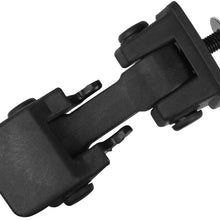 Hood Latches Set of 2 - Replaces 55176636AD, 68038118AA, 42422 - Fits 1997, 1998, 1999, 2000, 2001, 2002, 2003, 2004, 2005, 2006 Jeep Wrangler TJ - Hold-Down Hook Latch Pair - Year Models 1997-2006