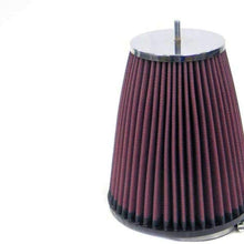 K&N Universal Clamp-On Air Filter: High Performance, Premium, Replacement Engine Filter: Flange Diameter: 3.25 In, Filter Height: 6.625 In, Flange Length: 0.75 In, Shape: Round Tapered, RC-4560