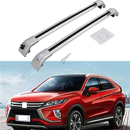 HEKA Cross Bar for Mitsubishi Eclipse Cross 2018-2021 Crossbar Roof Rail Rack Luggage