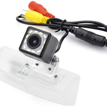 aSATAH 8 LED Adjustable Angle Car Rear View Camera for Lexus CT 200h / HS 250h/Toyota Matrix/Toyota Venza/Prius/RAV4 & HD CCD Waterproof Reversing Backup Camera (8 LED Adjustable Angle)