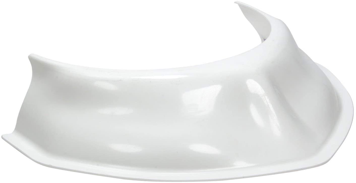 Dirt Defender Racing White 3-1/2 in Height Hood Scoop P/N 10390