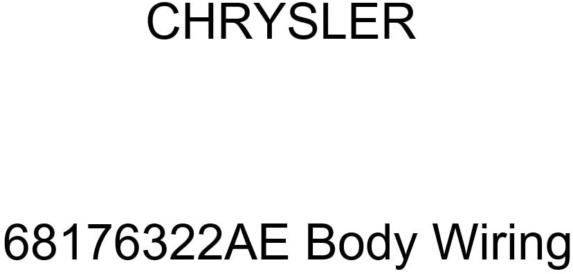 Genuine Chrysler 68176322AE Body Wiring