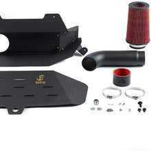 BAFAI Short Ram Air Intake Kit for BMW 320i 328i N20 N26 with Air Filter Auto Air Intake Hose Black Pipe Heat Shield Box