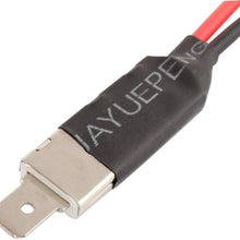 TOMALL H1 LED Headlight Replacement Male Plug Single Diode Converter Wiring Connecting Lines Cables