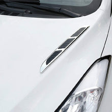 ihreesy 2 Piece Car Air Flow Vent Fender Intake Grille Universal Grille Side Scoop Hood Cover Car Side Air Outlet Grille Decorative Cover Trim Sticker,#B