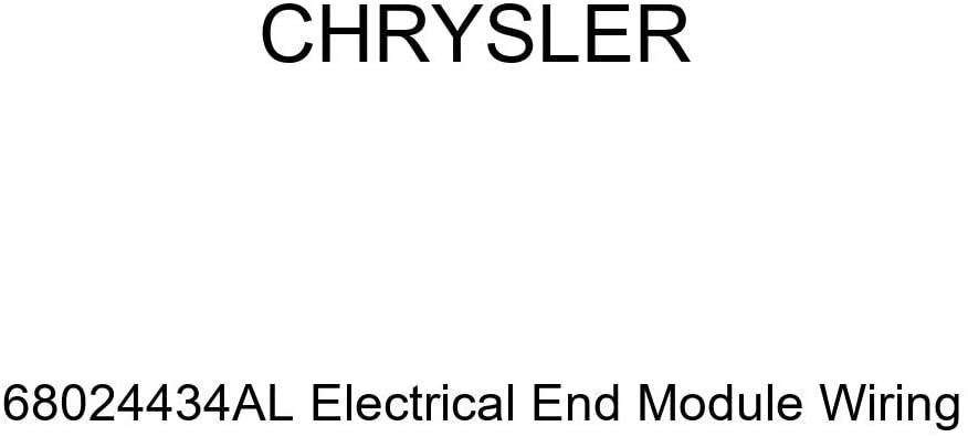 Genuine Chrysler 68024434AL Electrical End Module Wiring