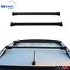 OMAC Roof Racks Cross Bars Carrier Cargo Racks Rail Aluminium Black Set 2 Pcs for BMW 5 Series (E39) 1996-2003