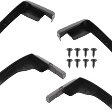 LUJUNTEC Mudguards Compatible with 2020 Corolla Front and Rear Mud Flaps Universal