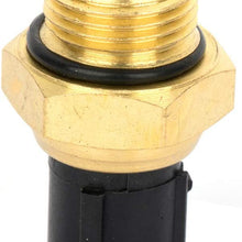 SCITOO 37760P00003 Coolant Temperature Sensor Sending Unit Fits 1997-1999 2001-2003 Acura CL, 2002-2006 Acura RSX, 1992-2002 2005 Honda Accord, 1992-2005 Honda Civic, 1996-1999 Isuzu Oasis ECT Sensor