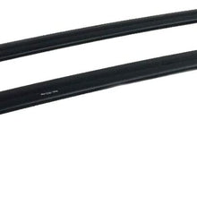 iina fit for MKC Cross Bar Crossbars Roof Rails Roof Rack 2015-2019, Silver - Pair
