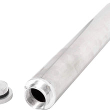 Spectre Performance 4179 2" x 13" Polished Stainless Steel Radiator Overflow Tank