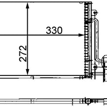 MAHLE Behr AC 317 000P A/C Condenser