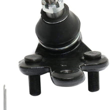 Ball Joint Set of 2 Compatible with 2010 Toyota Highlander Front Left and Right Side Lower