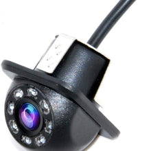 CCD car Rear View Camera Night Wide Angle reversing Rear View Surveillance Camera 8 Lights
