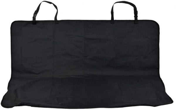 BDK TravelDog Black Oxford Hammock Waterproof Car Bench Seat Cover for Pets