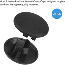 A ABIGAIL Armrest Cap Cover for 2007-2019 Chevy Tahoe, Suburban, Yukon, Cadillac Escalade Seat Parts Left or Right Rear Bucket Seats Arm Rest Handle Trim Bolt Replaces 15279689 (Black)