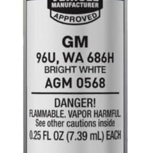 Dupli-Color AGM0568 Bright White General Motors Exact-Match Scratch Fix All-in-1 Touch-Up Paint - 0.5 oz.