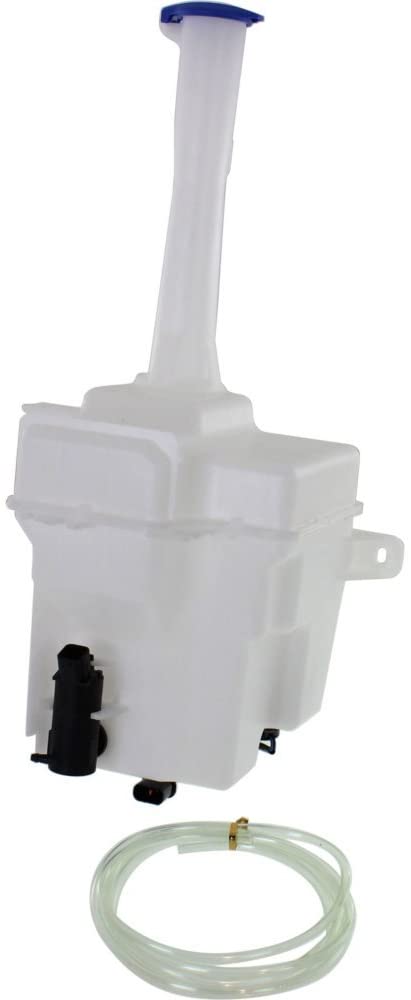 Windshield Washer Tank Assembly compatible with Hyundai Sonata 11-15/Azera 12-17 W/Pump Cap and Sensor