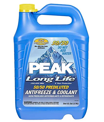 Peak Antifreeze Coolant 50/50 Long Life Prediluted, 1 gal.