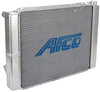 AFCO Cooling 80101NDP Double Pass Radiator Chevy 27-1/2 Wide x 19 Tall