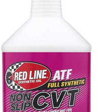 Red Line 30804 Non-Slip Continuously Variable Transmission Fluid - 1 Quart (Pack of 4)