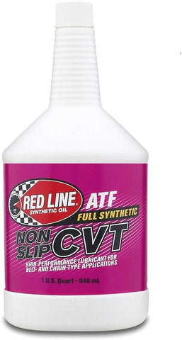 Red Line 30804 Non-Slip Continuously Variable Transmission Fluid - 1 Quart (Pack of 4)