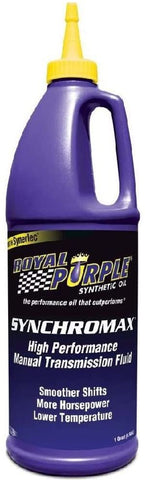 Royal Purple 12512 Manual Transmission Fluid, 1 Quart, Pack of 6