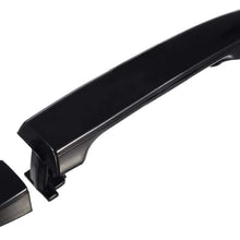 AUTEX Black Exterior Sliding Door Handle Rear Left/Right Compatible with Toyota Sienna 2004 2005 2006 2007 2008 2009 2010 Door Handle Driver/Passenger Side Door Handle 82496