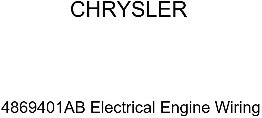 Genuine Chrysler 4869401AB Electrical Engine Wiring