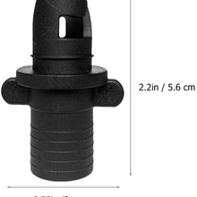 BESPORTBLE Plastic Inflatable Kayak Valve Adapter Air Pump Hose Replacement