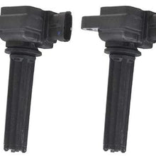 DRIVESTAR UF526 set of 4 Ignition Coils Pack for Cadillac 2007-2008 BLS,for Saab 2003-2011 9-3/2010-2011 9-3X 2.0L