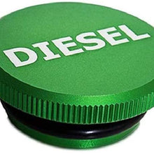 Diesel Fuel Cap for Dodge（Strong magnetism）, Magnetic Ram Diesel Billet Aluminum Fuel Cap（Strong magnetism） for 2013-2018 Dodge Ram Truck 1500 2500 3500 …