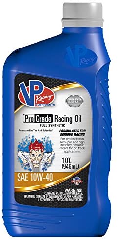 VP Racing Fuels 2745 Professional Grade Racing Motor Oil SAE 10W-40