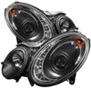 Spyder Auto 5029379 Projector Style Headlights Black/Clear
