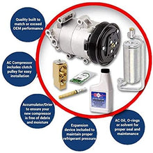 Parts Realm CO-0220RK Complete Compressor Replacement Kit - Reman Fits Dodge Ram R2500 R3500 5.9L Diesel, 6.7L Trucks 2006 2007 2008 2009 with Comp, Accum, Liquid Line with Orifice, Oil, and O-rings.